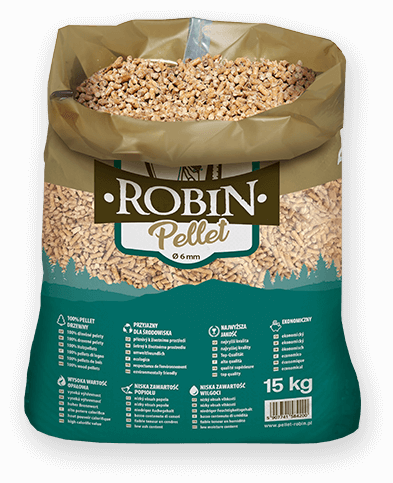 worek pelletu opałowego Robin do kupienia w Karpaczu lub sklepie internetowym